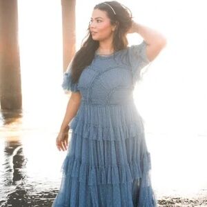 NWT - Ivy City Co Whimsical Long Dress